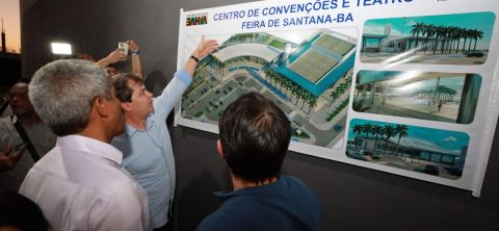 Obras do novo centro de convenções e teatro de Feira de Santana são iniciadas