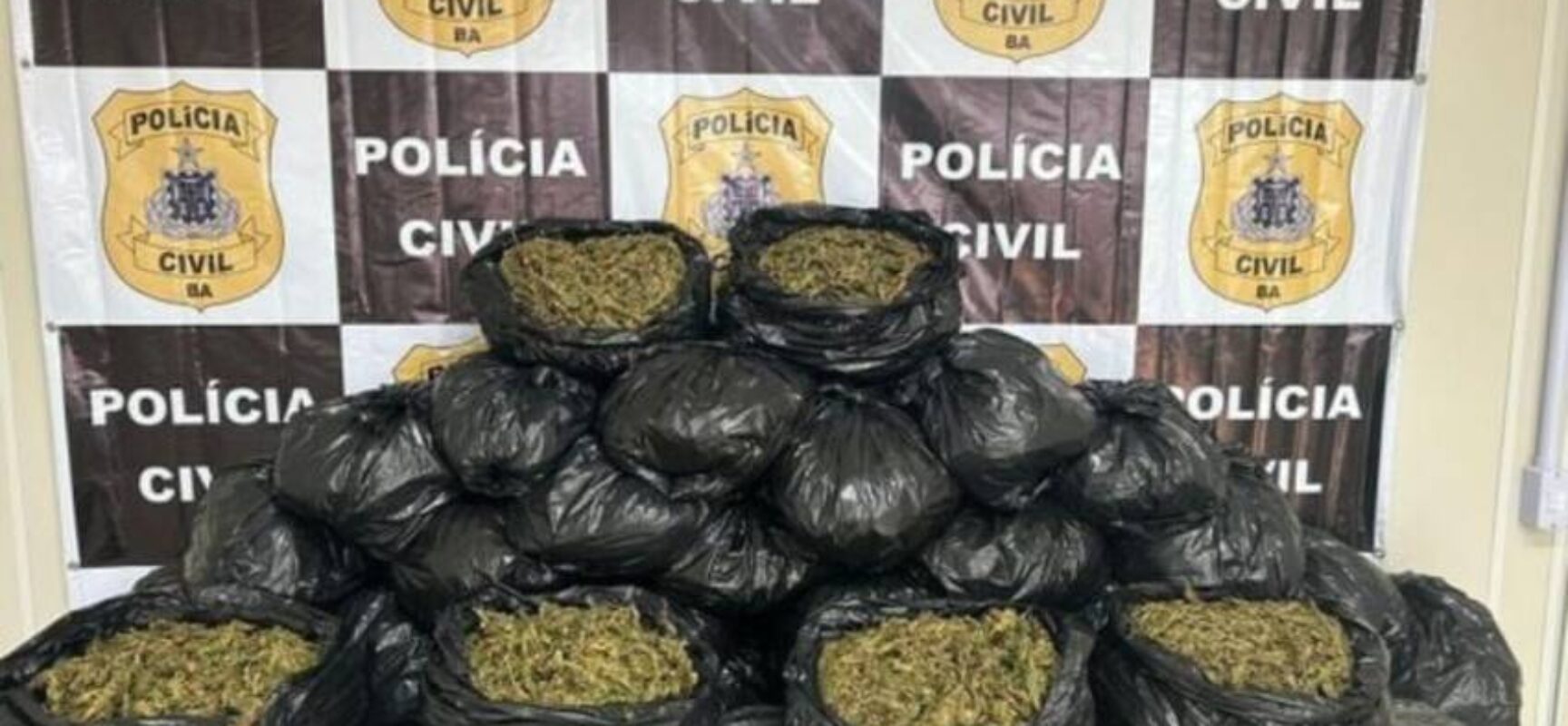 Polícia apreende 40 quilos de maconha no Retiro em Salvador