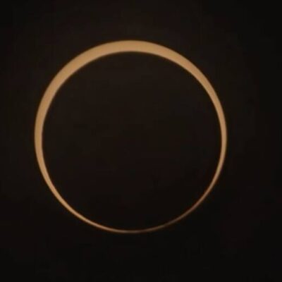 Eclipse anular do Sol é observado no Norte e Nordeste do Brasil