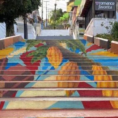 Projeto ‘Ilhéus em Cores’ vai embelezar escadarias e pontos turísticos da cidade