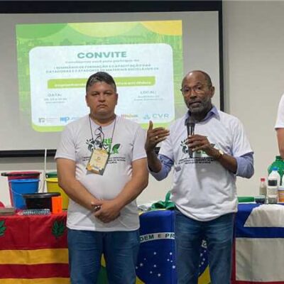 Recicla Ilhéus reúne catadores e catadoras de materiais recicláveis para três dias de capacitação