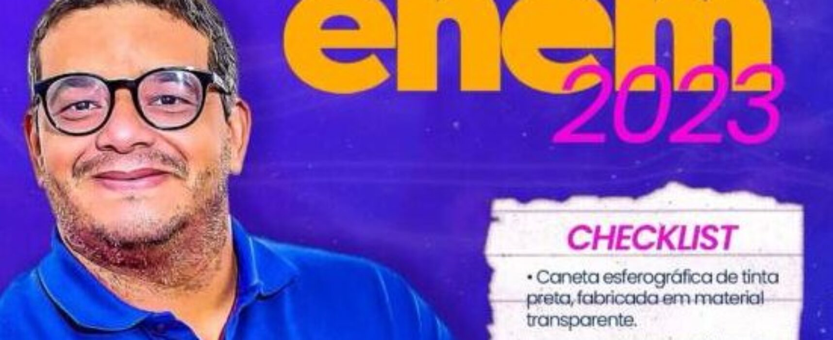 Pelo 6º ano, o professor Emenson Silva gabaritou! Mais uma vez, acertou o tema da redação do Enem 2023 e fez os alunos do Gabaritando saírem na frente dos concorrentes!