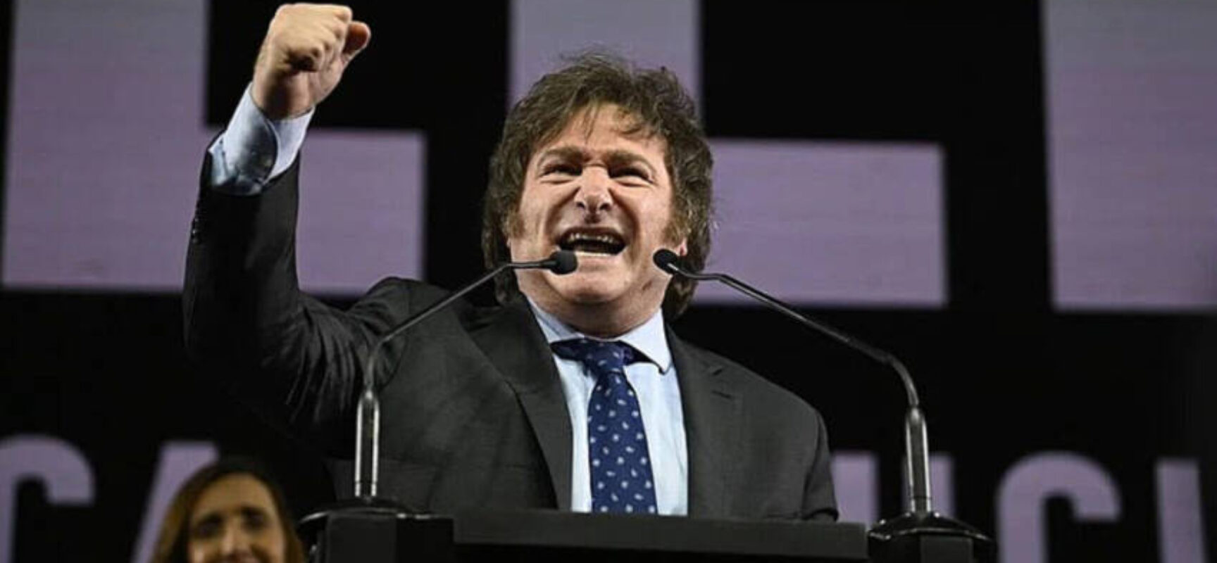 Bolsa da Argentina salta 20% após vitória de Javier Milei