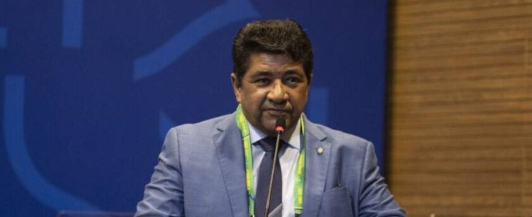 Ednaldo Rodrigues registra chapa com Ricardo Lima candidato a vice-presidente da CBF