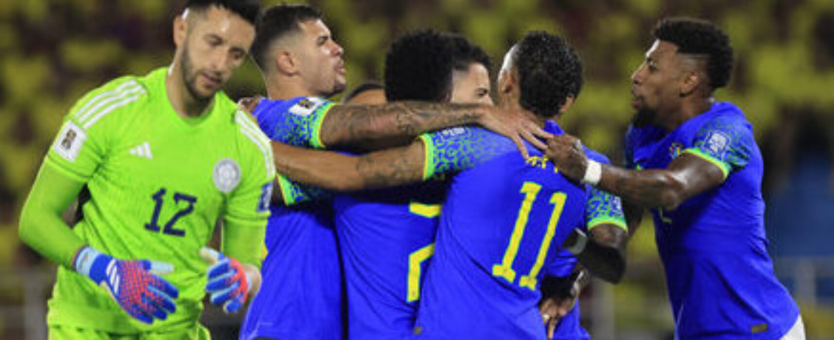 NUMA PÉSSIMA APRESENTAÇÃO, BRASIL PERDE DA COLÔMBIA, 2 X 1