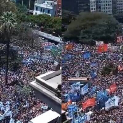Buenos Aires é tomada por manifestações contra “megadecreto” anunciado por Milei