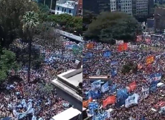 Buenos Aires é tomada por manifestações contra “megadecreto” anunciado por Milei