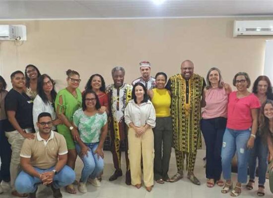 ‘Trajetórias do Africano em Território Brasileiro’ é tema de palestra para equipe da Seduc