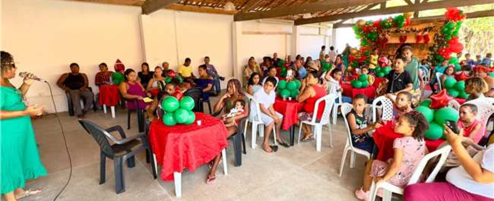 Iniciada temporada de confraternizações natalinas para os assistidos pelas unidades do CRAS