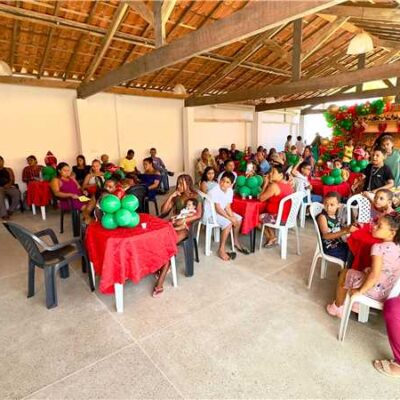 Iniciada temporada de confraternizações natalinas para os assistidos pelas unidades do CRAS