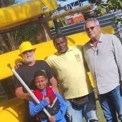 Maramata, C.R. Jorge Amado e Sudesb oferecem curso de canoagem de velocidade na Baía do Pontal