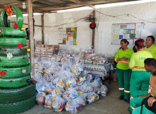 Prefeitura garantiu 10 mil cestas natalinas para famílias carentes de Itabuna