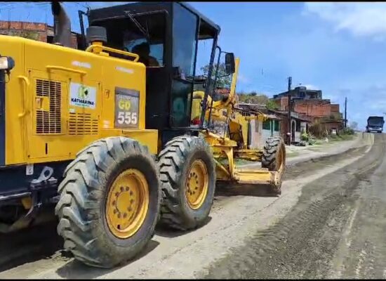 Prefeitura de Itabuna inicia obras e serviços de pavimentação no Bairro São Pedro