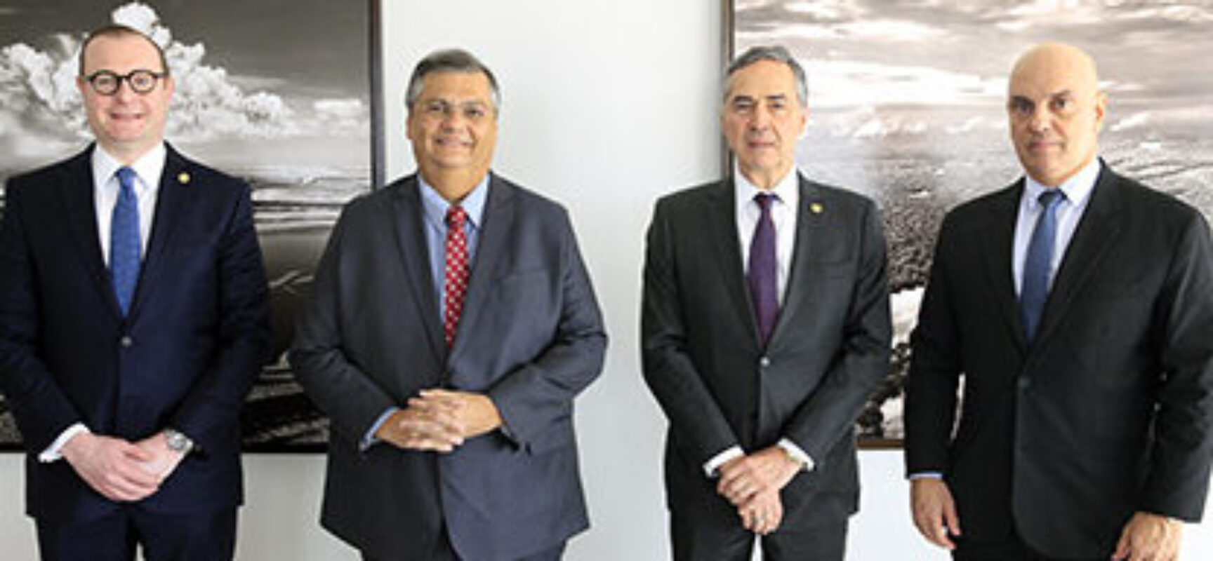 Ministro Flávio Dino visita STF e acerta detalhes da posse