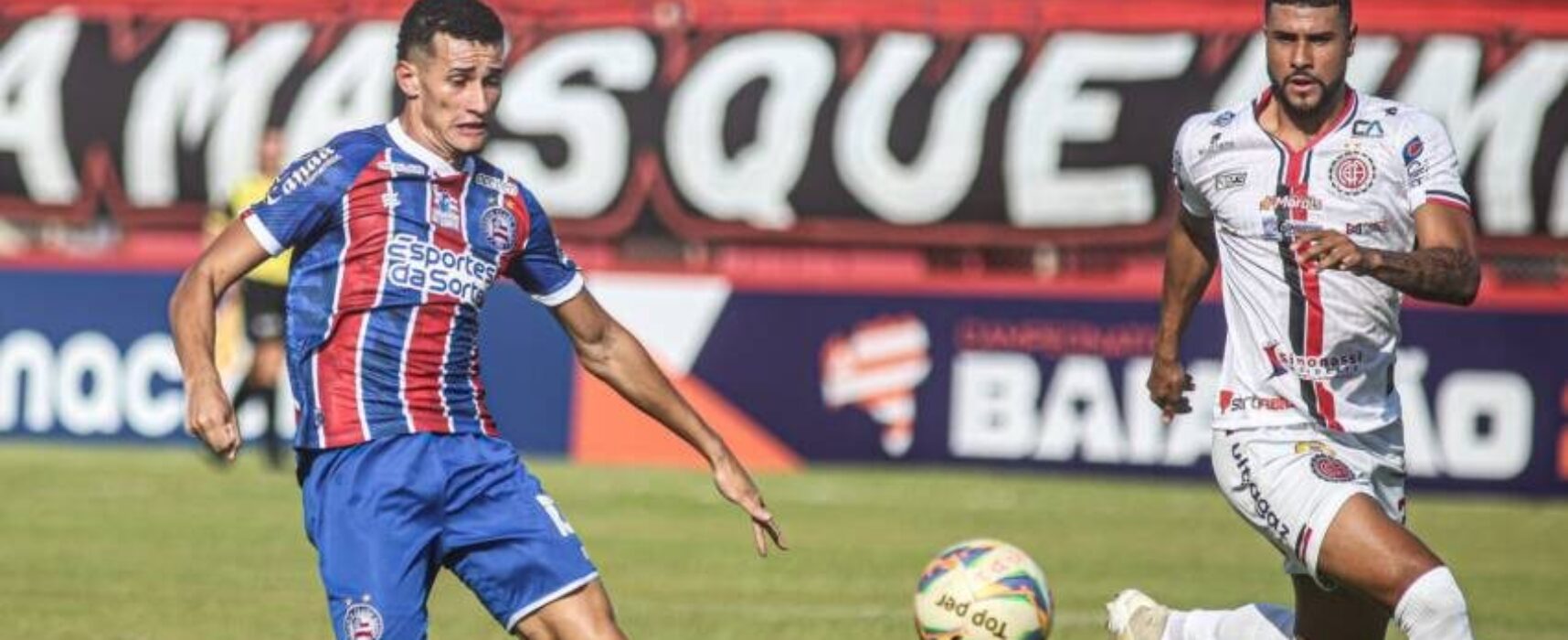 Em jogo eletrizante, Bahia empata com o Atlético de Alagoinhas e segue sem vencer no Baianão