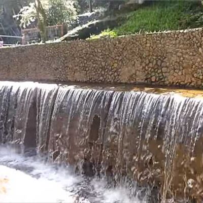 Véu de Noiva do Balneário Tororomba terá novo horário de funcionamento devido ao baixo fluxo de água