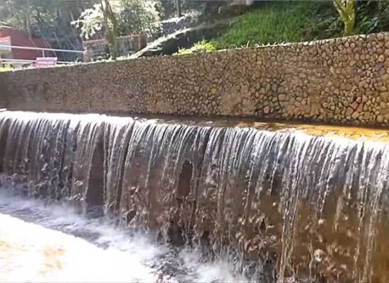 Véu de Noiva do Balneário Tororomba terá novo horário de funcionamento devido ao baixo fluxo de água
