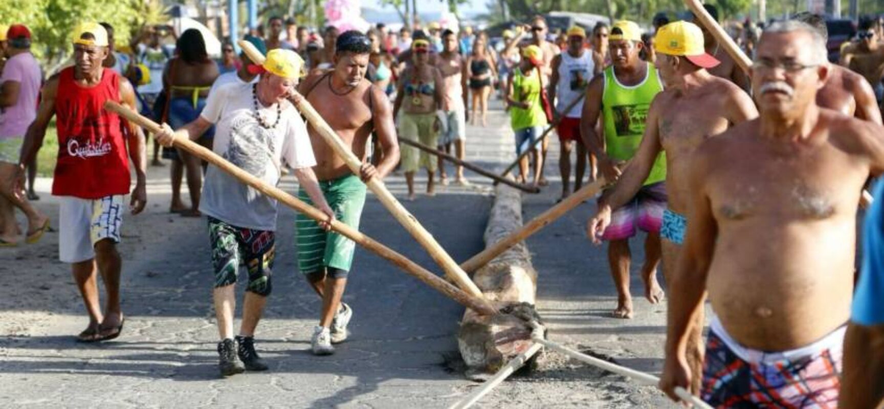 Festa da Puxada do Mastro de São Sebastião acontece neste final de semana em Olivença