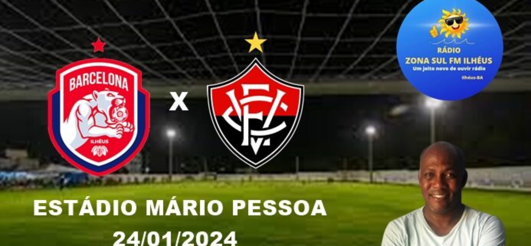 ZONA SUL FM ILHÉUS: Tudo pronto para a transmissão de Barcelona x Vitória