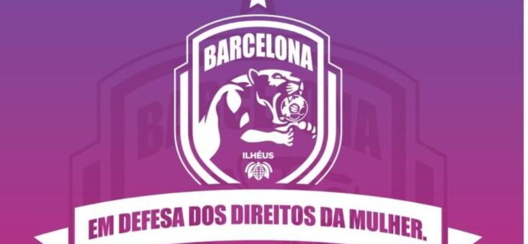 Barcelona de Ilhéus Manifesta Apoio às Mulheres com Uniforme Rosa em Jogo contra o Vitória