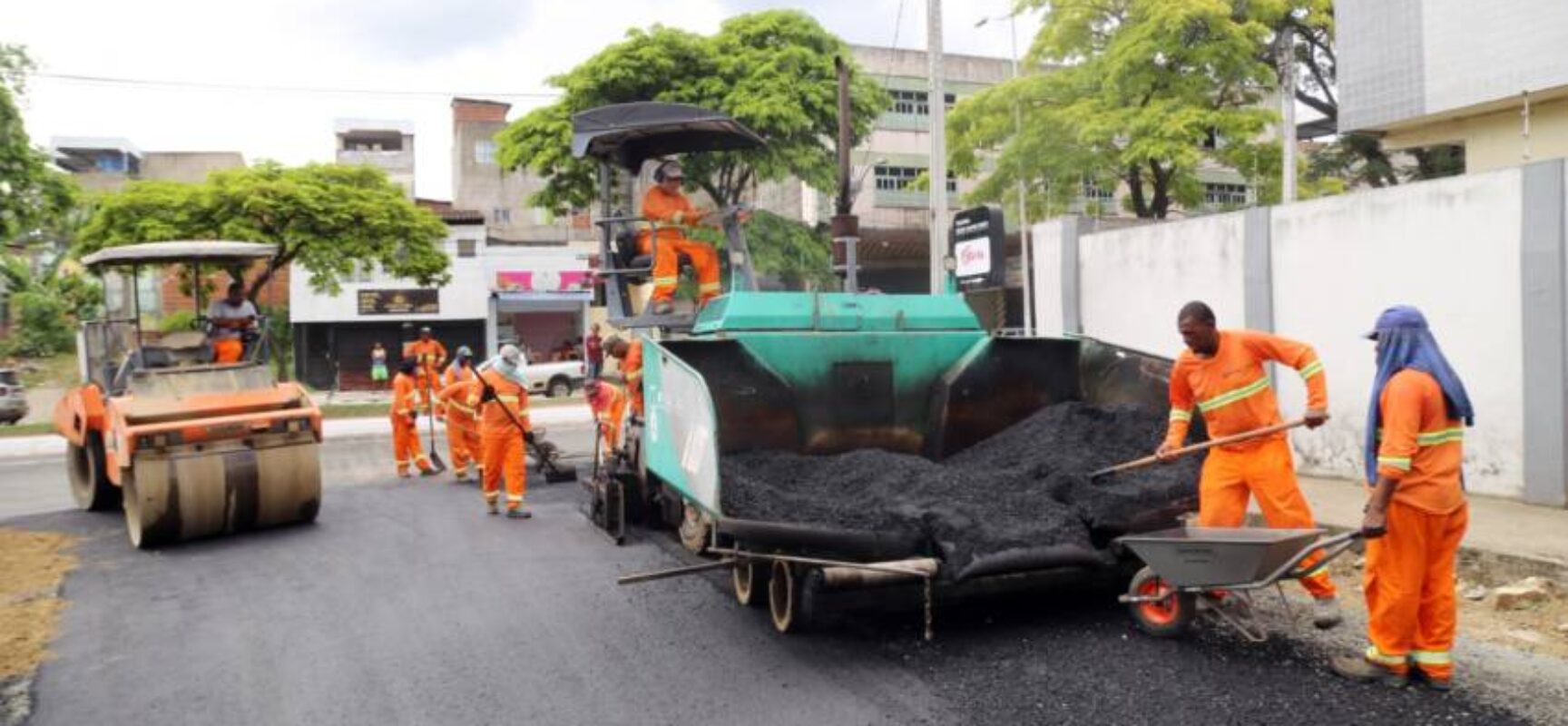 Prefeitura de Itabuna avança com obras de pavimentação asfáltica no Jardim Jaçanã