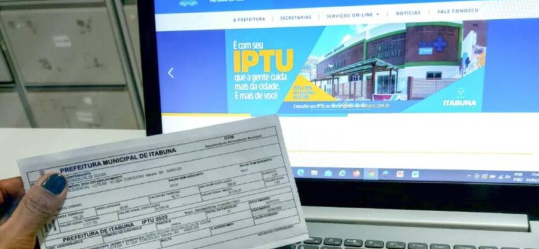 Prefeitura de Itabuna alerta os contribuintes para o prazo de pagamento do IPTU