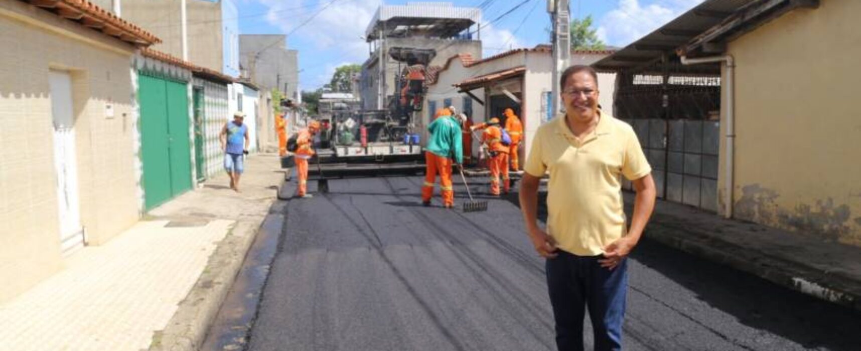 Programa Acelera Itabuna deixará a cidade com 80% de suas ruas com infraestrutura básica