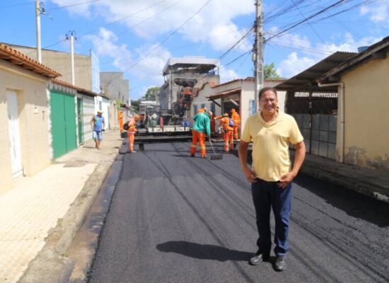 Programa Acelera Itabuna deixará a cidade com 80% de suas ruas com infraestrutura básica