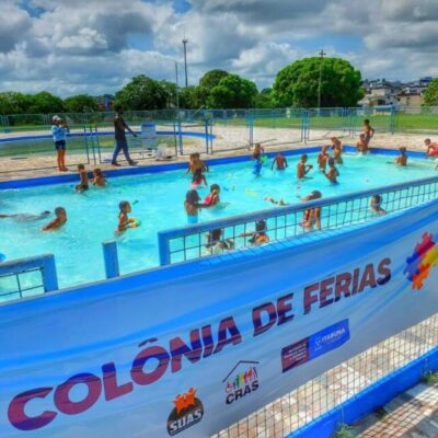 Colônia de Férias oferece diversão e lazer a crianças e adolescentes de Itabuna atendidos pelos CRAS
