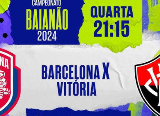 Barcelona de Ilhéus Confirma Partida contra o Vitória na Quarta-feira, 24/01