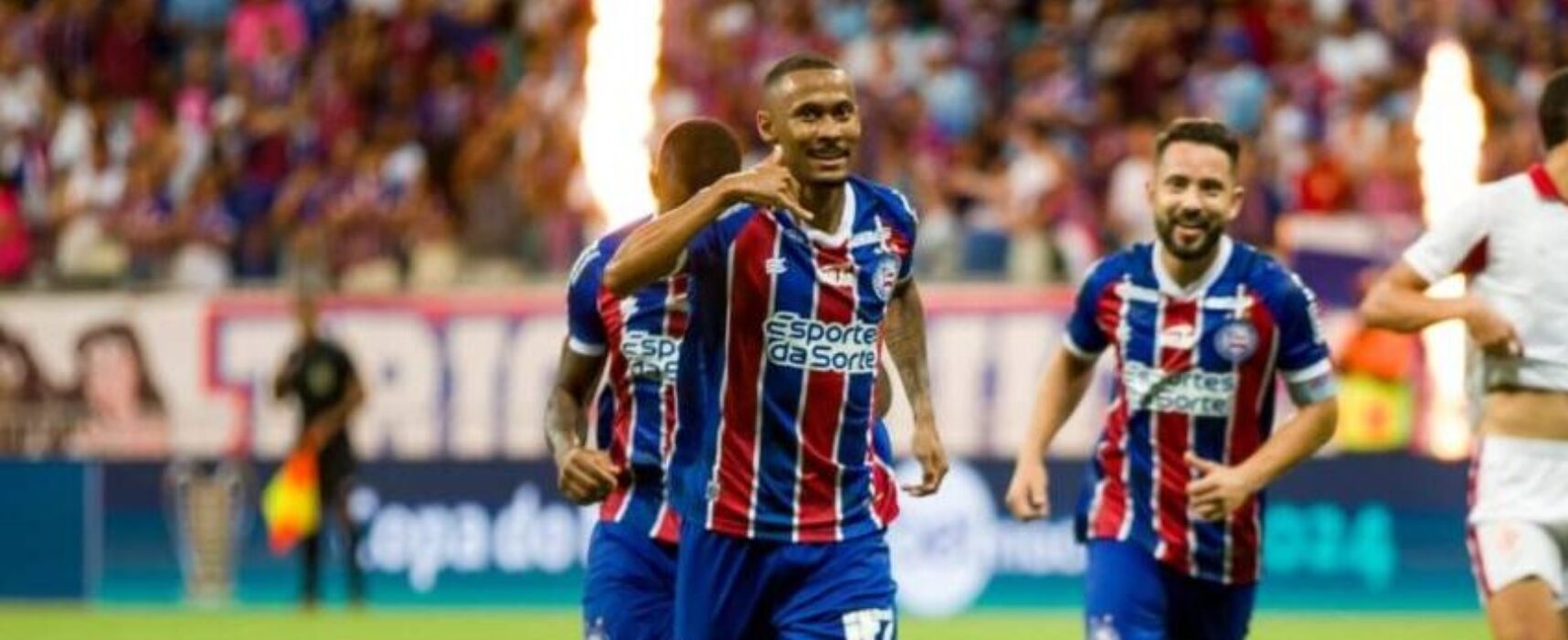 COPA NORDESTE: Bahia vence o América-RN, 3 x 0