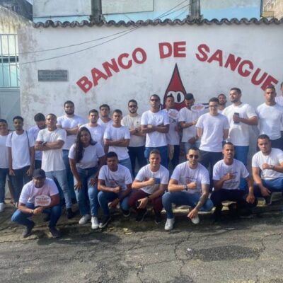 Operação salvando vidas: Aprovados no concurso da PM promovem maior ação de doação de sangue em Ilhéus e toda a Bahia