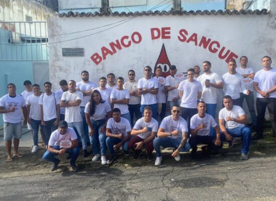 Operação salvando vidas: Aprovados no concurso da PM promovem maior ação de doação de sangue em Ilhéus e toda a Bahia