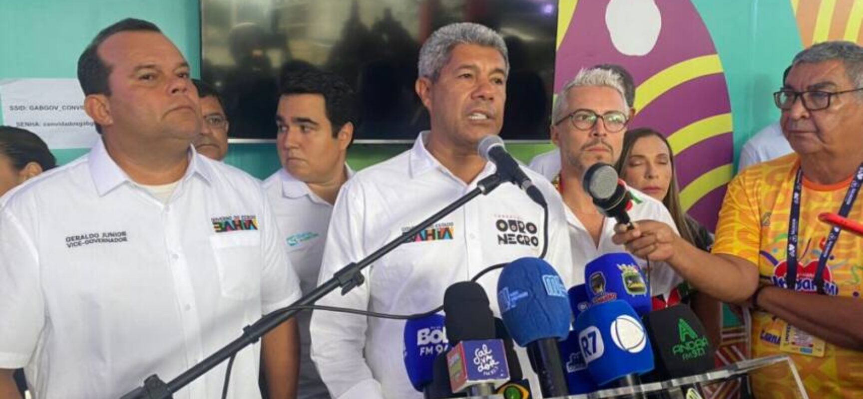 Jerônimo critica cobertura da imprensa nacional do Carnaval de Salvador