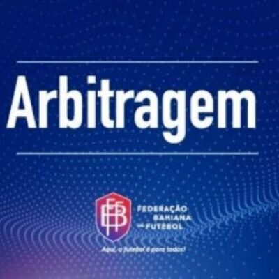 Escala de arbitragem da 5ª rodada do Baianão Sub-20 2024