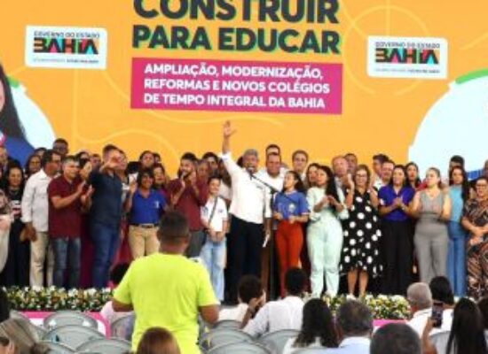 Com R$ 2,8 bilhões, Bahia tem maior investimento da história em Educação