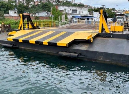 Obra de substituição de flutuante no Ferry-boat de Salvador é finalizada