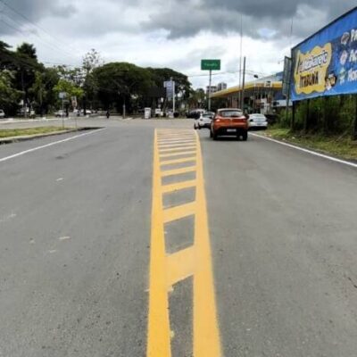 Prefeitura de Itabuna sinaliza mudanças no fluxo de trânsito na via marginal da Avenida Princesa Isabel