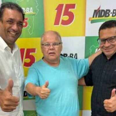 *Bento cada vez mais forte: MDB Bahia também está com o pré-candidato de Marão!*