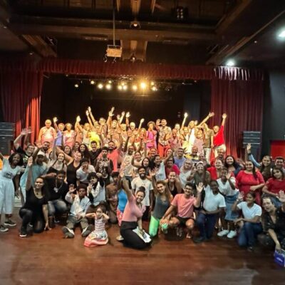 Alunos e professores da Escola de Talentos fazem primeira aula compartilhada aberta para o público em Itabuna