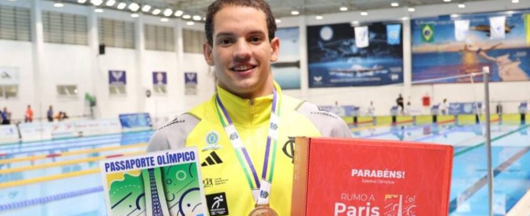Nadador baiano Guilherme Caribé confirma participação nos Jogos Olímpicos de Paris
