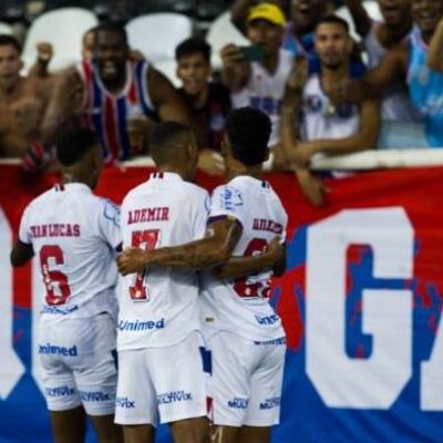No Rio de Janeiro, Bahia aplica 2 a 1 no Botafogo e fica em 2º na Série A
