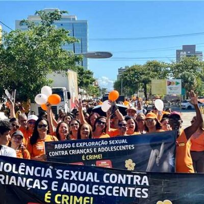 Caminhada marca mobilização de Combate ao Abuso e Exploração Sexual de Crianças e Adolescentes