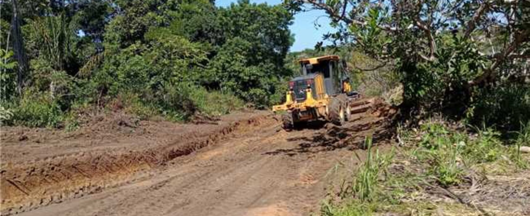 Estradas vicinais recebem ação de recuperação