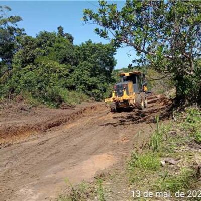 Estradas vicinais recebem ação de recuperação