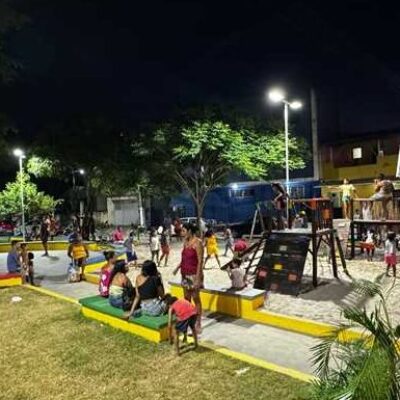 Entrega da Nova Pracinha do Vilela requalificada, no bairro Teotônio Vilela