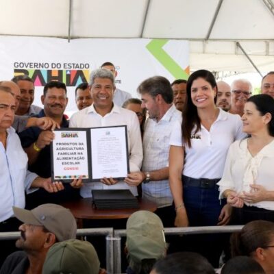 Estudantes da rede pública no oeste baiano passam a ter produtos da agricultura familiar na alimentação escolar