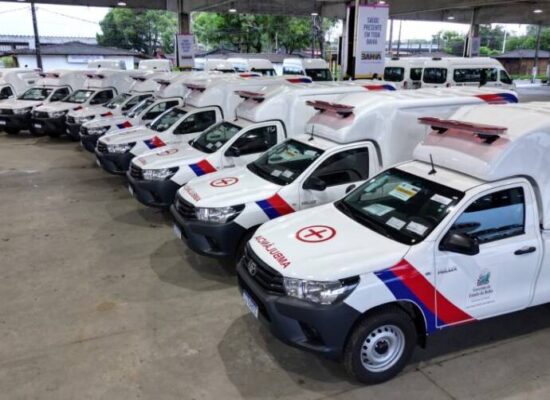 Com 150 novos veículos, Governo do Estado reforça frota da saúde dos municípios baianos