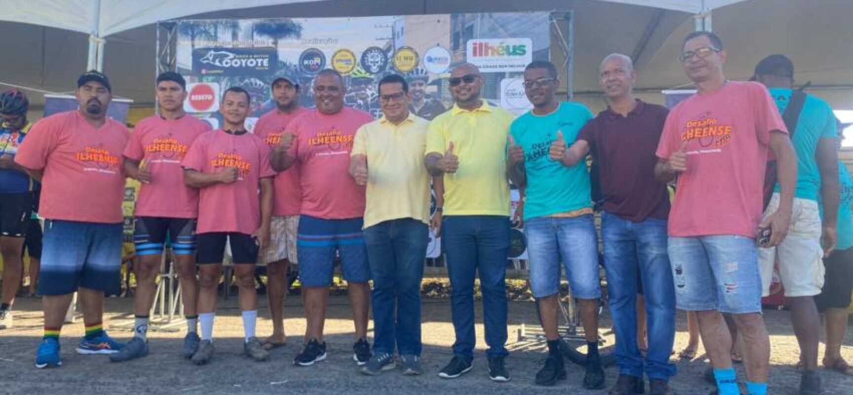 EDERJÚNIOR E BENTO LIMA prestigiam o Desafio Ilheense de Mountain Bike!