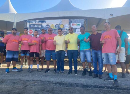 EDERJÚNIOR E BENTO LIMA prestigiam o Desafio Ilheense de Mountain Bike!